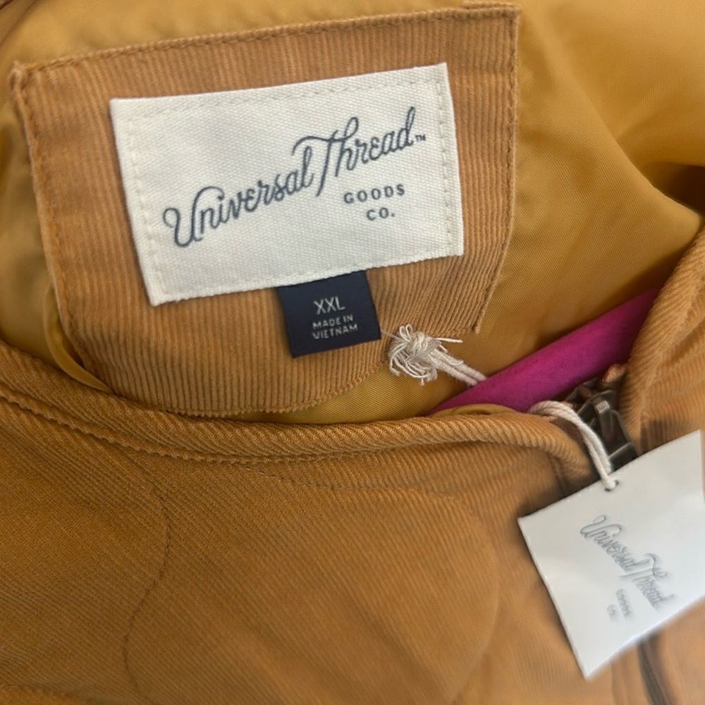 Universal Thread Quilted Gold Jacket XXL - Picture 7 of 7